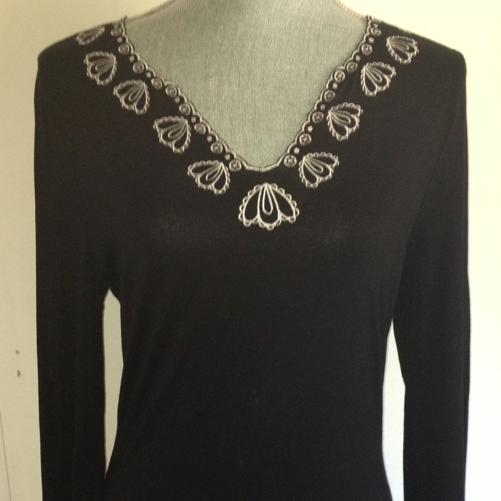 Embroidered Tunic Boho Small